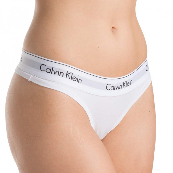 Dámske tangá Calvin Klein biele (QF5117E-100)