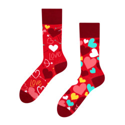Veselé ponožky Dedoles srdcia GMRS110 (Good Mood)