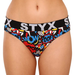 Dámske nohavičky Styx art športové gumové puf (IK1153)