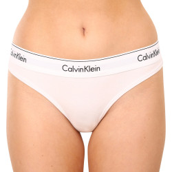 Dámske tangá Calvin Klein biele (F3786E-100)