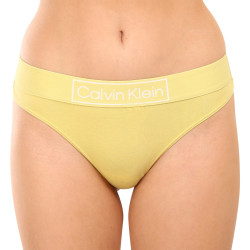 Dámske tangá Calvin Klein žlté (QF6774E-9LD)