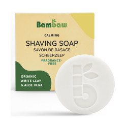Mydlo na holenie Bambaw - bez vône pre citlivú pokožku 80 g (BAM027)