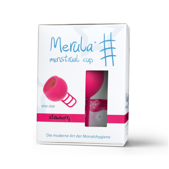 Menštruačný kalíšok Merula Cup Jahoda (MER001)