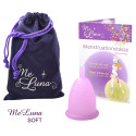 Menštruačný kalíšok Me Luna Soft M so stopkou ružový (MELU019)