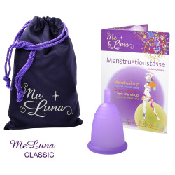 Menštruačný kalíšok Me Luna Classic S so stopkou fialový (MELU039)