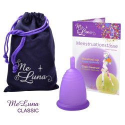 Menštruačný kalíšok Me Luna Classic L so stopkou fialový (MELU041)