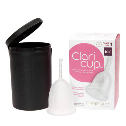 Menštruačný kalíšok Claricup Clear 1 (CLAR04)