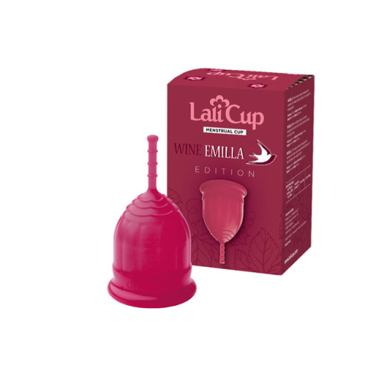 Menštruačný kalíšok LaliCup S Wine (Lali10)