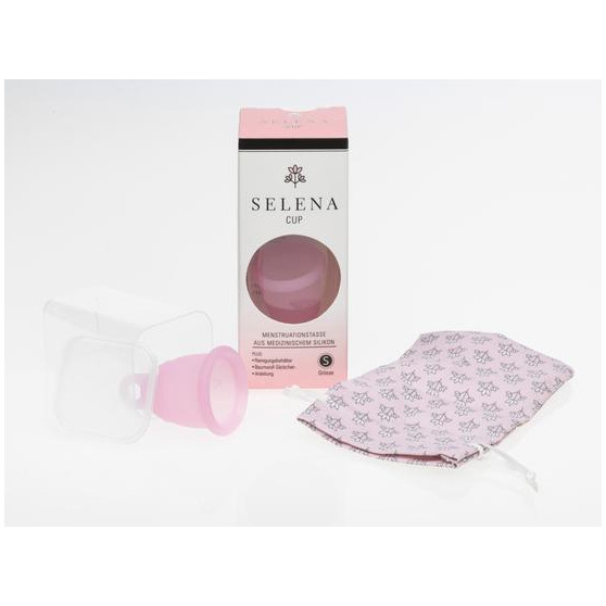 Menštruačný kalíšok Selena Cup S Pink (SEL103)