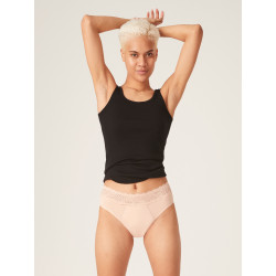 Menštruačné nohavičky Modibodi Sensual Hi-Waist Bikini Maxi Beige - Kúpiť teraz (MODI4042BVYB)