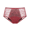 Menštruačné nohavičky Dorina Eco Moon Midi Lace červené (DOR051R)