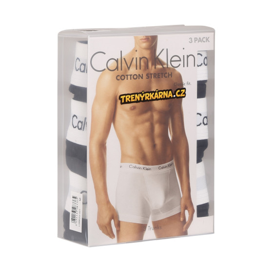 3PACK pánske boxerky Calvin Klein čierne (U2662G-001)